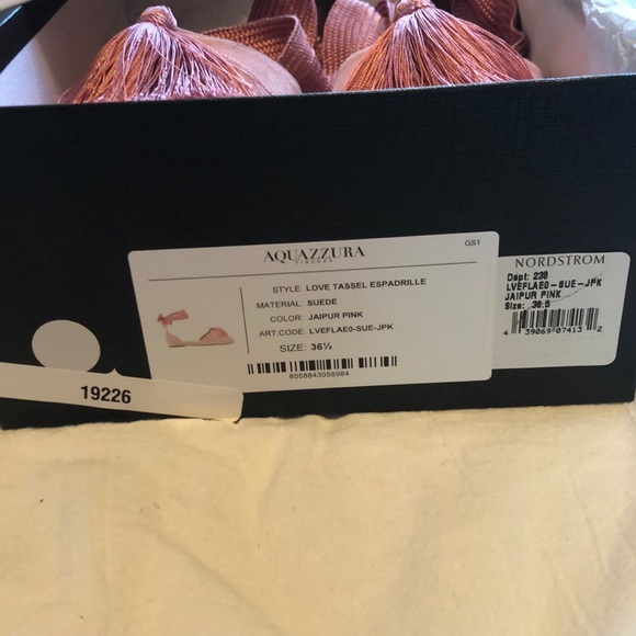 Aquazurra Love Tassel Espadrille - Picture 7 of 15